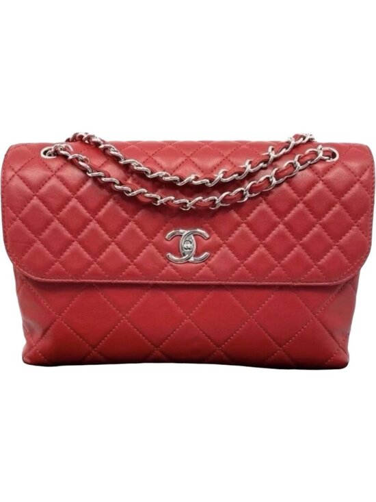 CHANEL Handbags - 7803164CR T6 Chanel Shoulder Bag Red Leather